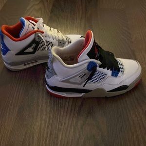 Air Jordan 4 Retro ‘What The 4’ . Size 5Y . Very Good Condition